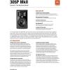 image2 JBL 305P MkII 5quot 2Way Active Powered Studio Reference Monitors Speakers