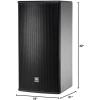 imageJBL Professional AM521595 Medium Power 2Way FullRange Loudspeaker System 15Inch BlackBlack