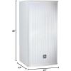 imageJBL Professional AM521595 Medium Power 2Way FullRange Loudspeaker System 15Inch BlackWhite