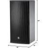 imageJBL Professional AM721526 High Power 2Way FullRange Loudspeaker System 15Inch BlackBlack