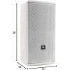 imageJBL Professional AM721526 High Power 2Way FullRange Loudspeaker System 15Inch BlackWhite