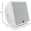 imageJBL Professional AWC62 AllWeather Compact 2Way Coaxial Loudspeaker with 65Inch LF BlackLight Grey