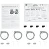 imageJBL Professional C62PWH UltraCompact MidHigh Satellite Hanging Pendant Speaker White Sold as PairBlack