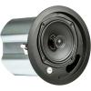 imageJBL Professional Control 12CT Compact 3Inch Full Range InCeiling Round Loudspeaker with Metal BackCan 70V or 8 Ohm Impedance Set of 2 Black Paintable GrillBlack