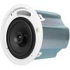 imageJBL Professional Control 12CT Compact 3Inch Full Range InCeiling Round Loudspeaker with Metal BackCan 70V or 8 Ohm Impedance Set of 2 Black Paintable GrillWhite