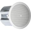 imageJBL Professional Control 12CT Compact 3Inch Full Range InCeiling Round Loudspeaker with Metal BackCan 70V or 8 Ohm Impedance Set of 2 Black Paintable GrillWhite