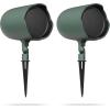 imageJBL Professional Control 88M Wired TwoWay Coaxial Mushroom Style Outdoor Landscape Garden Architectural Waterproof Speaker 8Inch 360 Degree Sound Sold Individually GreenGreen