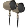 imageJBL Professional Control 88M Wired TwoWay Coaxial Mushroom Style Outdoor Landscape Garden Architectural Waterproof Speaker 8Inch 360 Degree Sound Sold Individually GreenTan