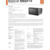 imageJBL Professional Control SB2210 Dual Compact Subwoofer 10Inch BlackBlack