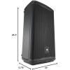 imageJBL Professional EON712 Powered PA Speaker Loudspeaker with Bluetooth 12 inch1300 Watt Corded Electric Black12Inch Speaker