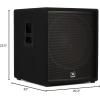 imageJBL Professional JRX212 Portable Passive 2way Sound Reinforcement DJ Pro Audio PA Speaker Loudspeaker System 12 inch Black18Inch Subwoofer
