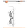 imageJBL Professional PRX ONE Install Bracket and Adapter Kit Wall Mount