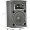 imageJBL Professional PRX418S Compact Passive Subwoofer 18Inch BlackPassive  Black