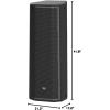 imageJBL Professional PRX825 Portable FullRange Speaker Dual 15 TwoWay BassReflex 1500Watt ClassD Amplifier WiFi App Control Black