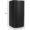 imageJBL Professional PRX835W Portable 3Way Self Powered Full Range Main System with WiFi 1500 Watt 15Inch Black