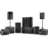 imageJBL Professional SRX818SP Portable Active Amplified Powered 18 Inch Subwoofer System 1000 Watt Peak Crown Amplifier DJ PA Stage Black15Inch Threeway Speaker