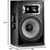 imageJBL Professional SRX818SP Portable Active Amplified Powered 18 Inch Subwoofer System 1000 Watt Peak Crown Amplifier DJ PA Stage Black15Inch Twoway Speaker