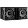 imageJBL Professional SRX818SP Portable Active Amplified Powered 18 Inch Subwoofer System 1000 Watt Peak Crown Amplifier DJ PA Stage Black18Inch Dual Subwoofer