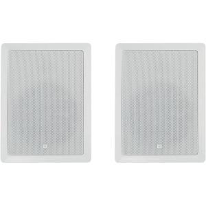 imageJBL Professional Control 126WT Premium InWall Loudspeaker with Transformer Taps Sold as Pairwhite8Inch