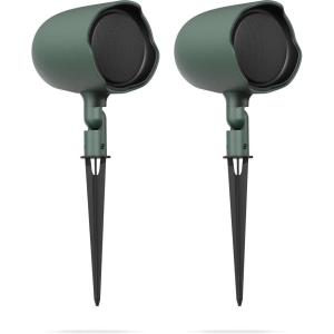 imageJBL Professional Control 88M Wired TwoWay Coaxial Mushroom Style Outdoor Landscape Garden Architectural Waterproof Speaker 8Inch 360 Degree Sound Sold Individually GreenGreen