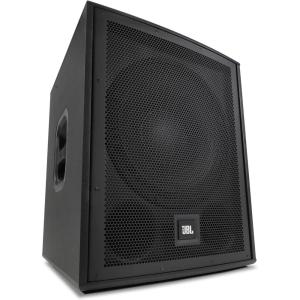 imageJBL Professional IRX108BT Powered PA Speaker Portable Loudspeaker with Bluetooth 8 Inch Woofer 1300 Watt Mobile DJ Musicians Small Venues Ceremonies and Sports Events BlackSubwoofers